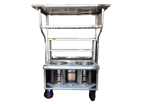 4尺2兩口攤台(有屋頂)