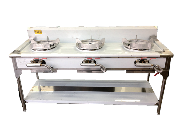 三口平炒台(天然氣)