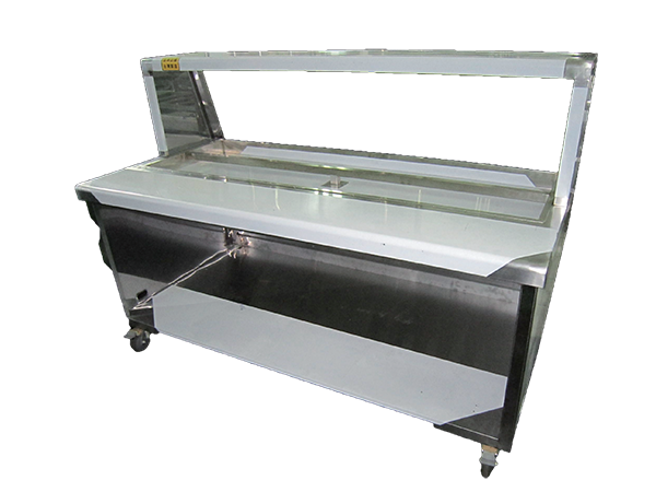 5尺8 十盤保溫配菜台